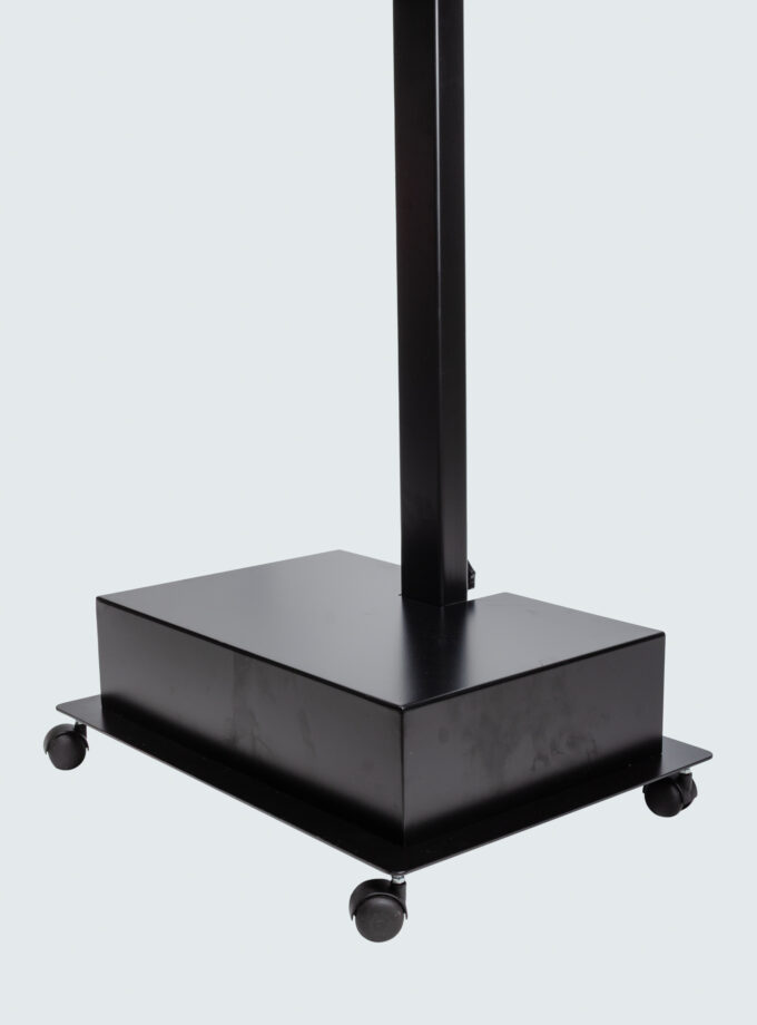 TVStand afdekkap zwart voorzijde